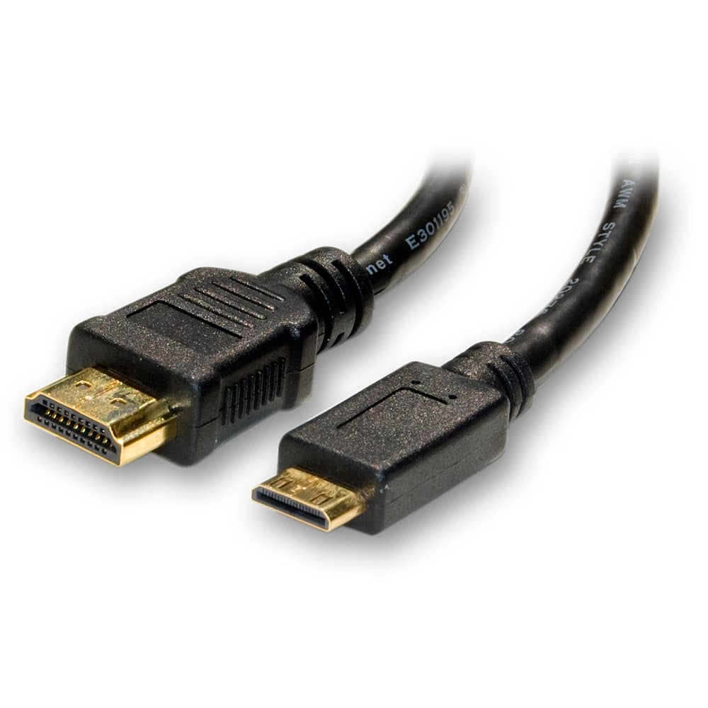 4XEM Mini HDMI To HDMI Adapter Cable, 6