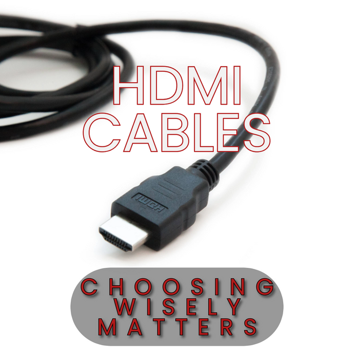 Choosing the Right HDMI Cable: What You Need to Know