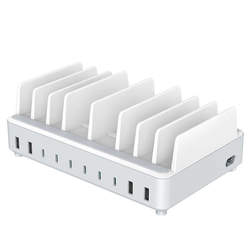 Load image into Gallery viewer, 4XEM 120W 10-port USB-A and USB-C Charging Station
