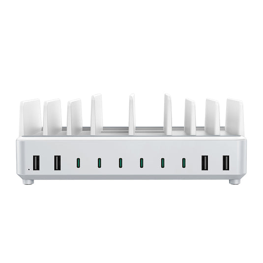 4XEM 120W 10-port USB-A and USB-C Charging Station