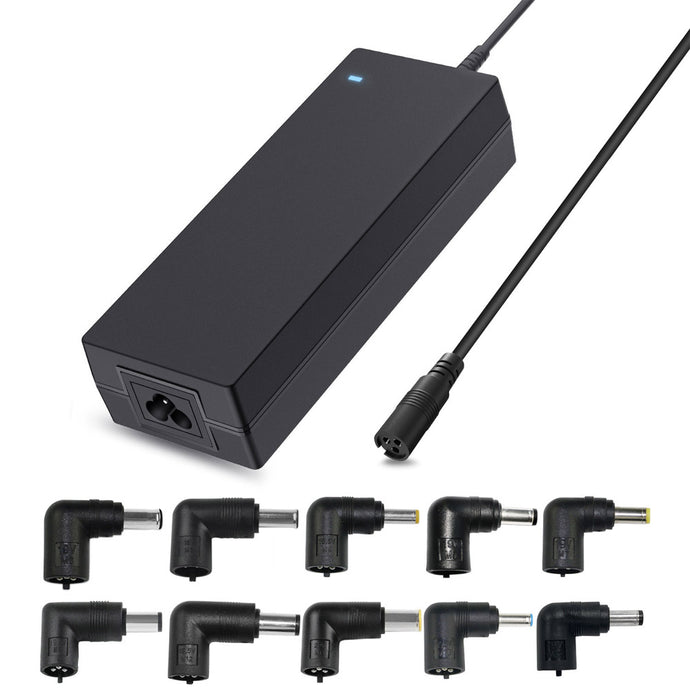 4XEM 120W Universal Laptop Charger with 10 interchangeable tips