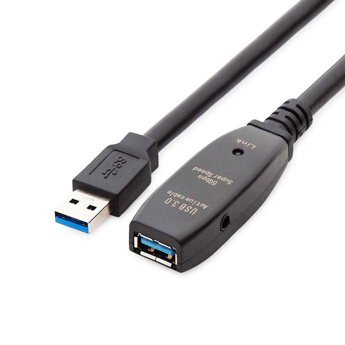 4XEM 20M Active USB 3.0 Extension Cable with LED signal