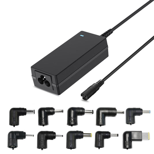 4XEM 45W Universal Laptop Charger with 10 interchangeable tips