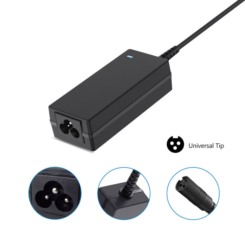 Load image into Gallery viewer, 4XEM 45W Universal Laptop Charger with 10 interchangeable tips
