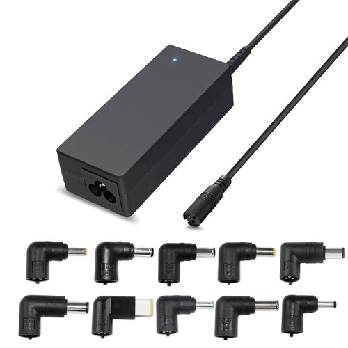 4XEM 65W Universal Laptop Charger with 10 interchangeable tips