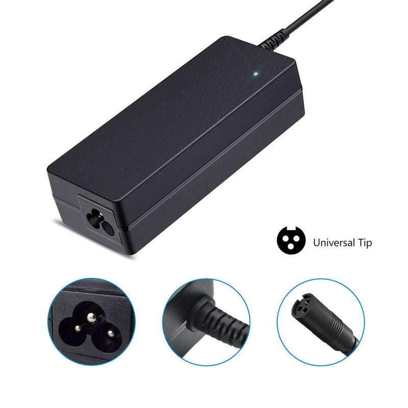 Load image into Gallery viewer, 4XEM 90W Universal Laptop Charger with 10 interchangeable tips
