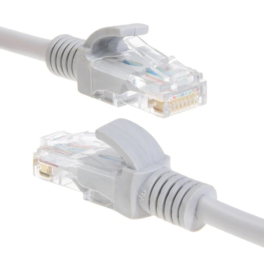 4XEM 10FT Cat6A Snagless RJ45 Network Patch Cable Gray