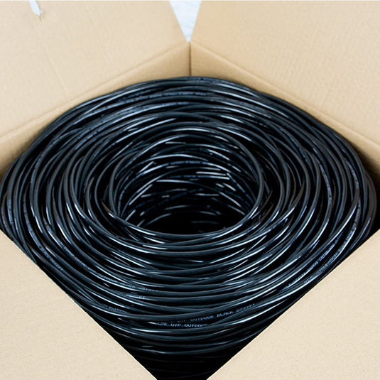 4XEM Cat6A UTP Bulk Cable (Black)