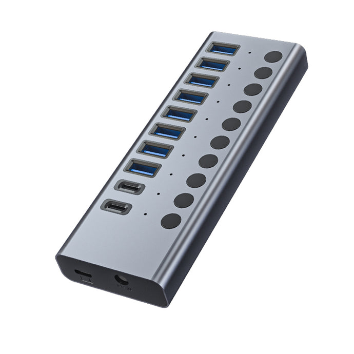 4XEM 10-in-1 Multi Port USB 3.0 Power Hub