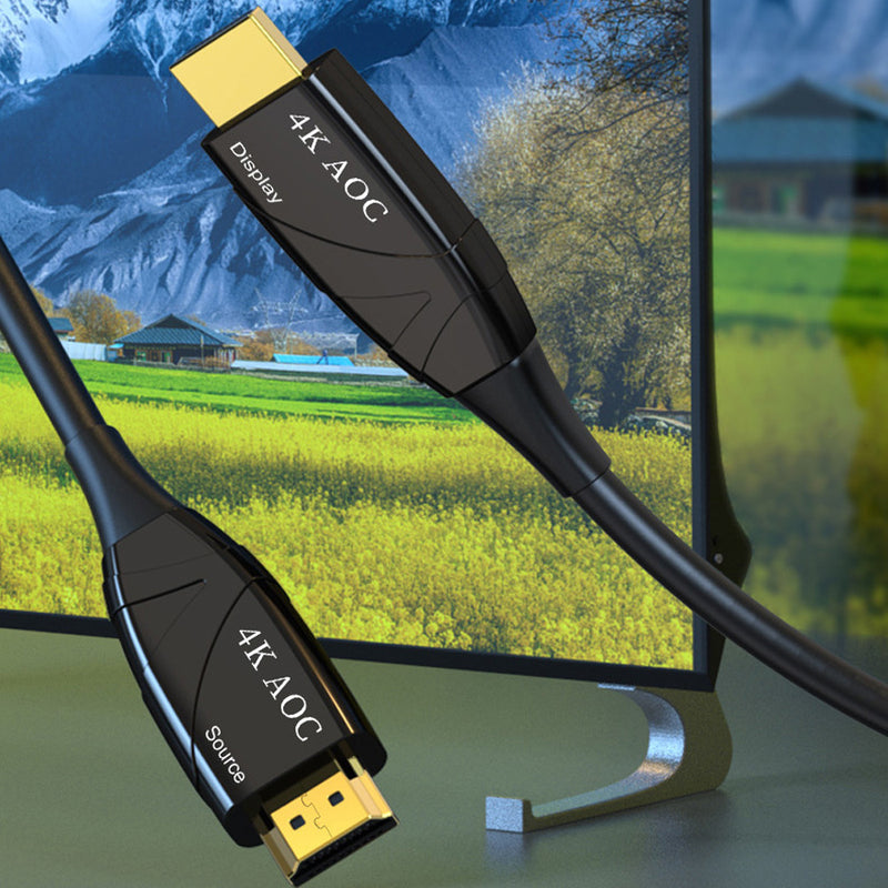 Load image into Gallery viewer, 4XEM 35M 115FT HIGH SPEED ACTIVE OPTICAL FIBER HDMI 2.0 CABLE-4K@60HZ 4096 X 2160
