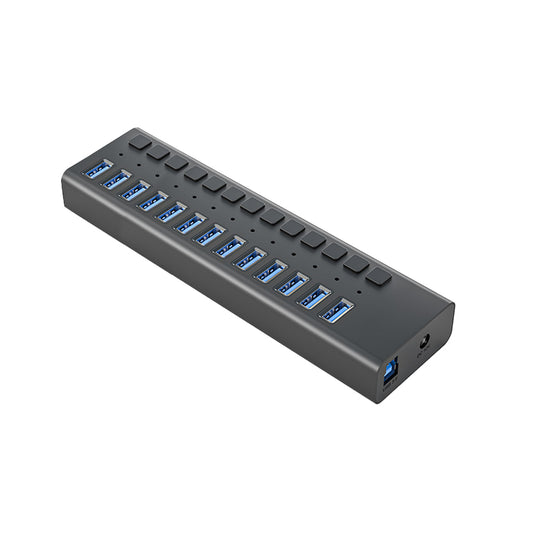 4XEM 13 Port USB 3.0 Power Switch Data Transfer Hub