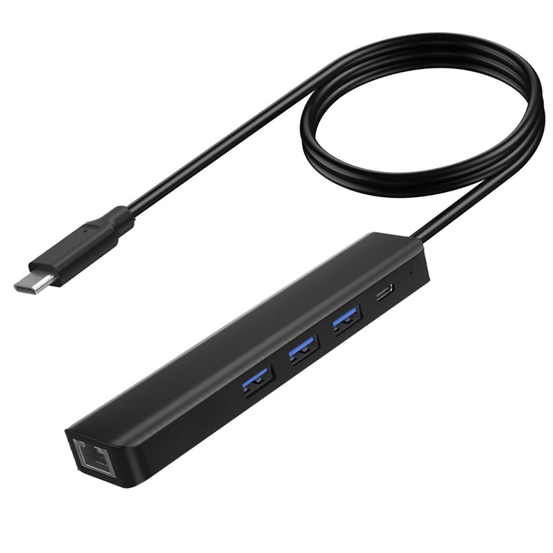 Load image into Gallery viewer, 4XEM USB 3.0 5-in-1 Ethernet, USB-A and USB-C Docking Station with Power Delivery
