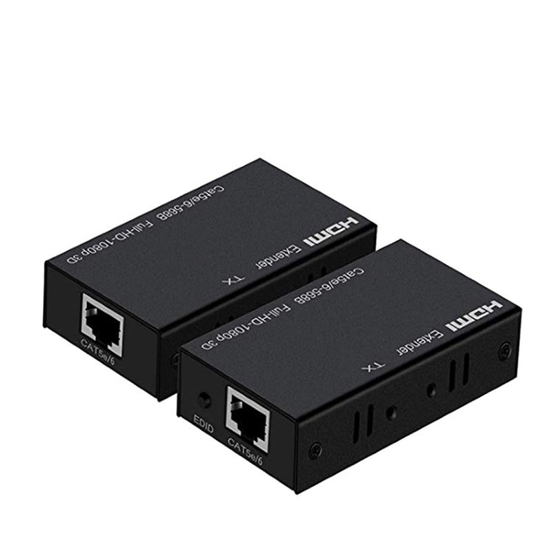 Load image into Gallery viewer, 4XEM 30M/100Ft HDMI Extender Over Double Cat-5e/Cat-6 RJ45
