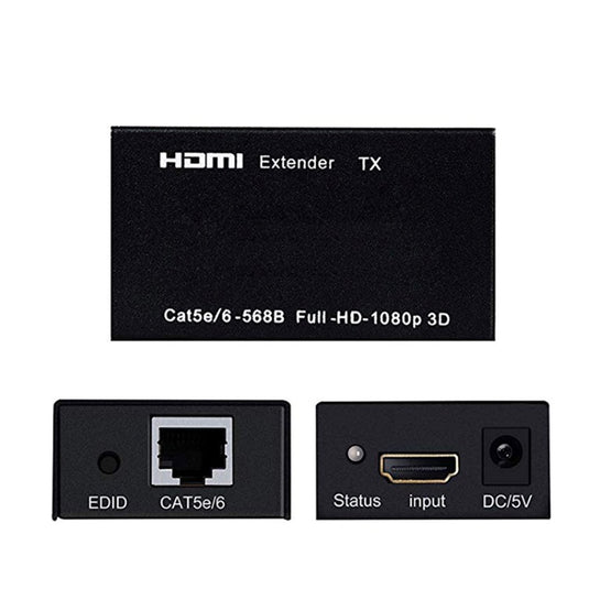 4XEM 30M/100Ft HDMI Extender Over Double Cat-5e/Cat-6 RJ45