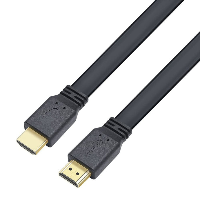 4XEM 10FT Flat HDMI M/M Cable