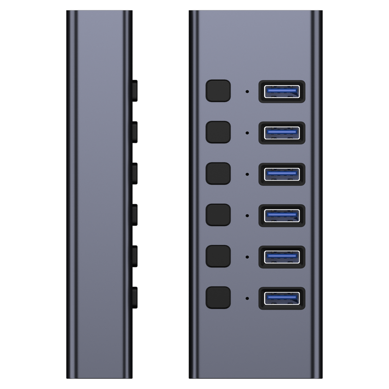 Load image into Gallery viewer, 4XEM 8-in-1 Multi port power USB Hub
