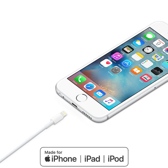 4XEM 6FT iPhone Compatible Charger Combo Kit White – MFi Certified