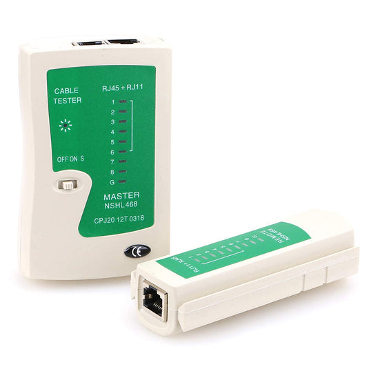 4XEM RJ45/RJ11 Network Cable Tester