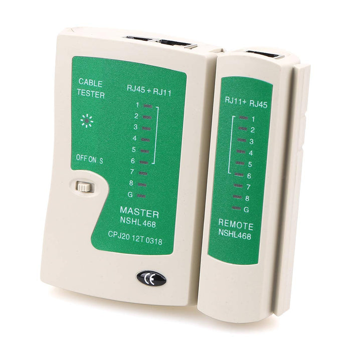 4XEM RJ45/RJ11 Network Cable Tester