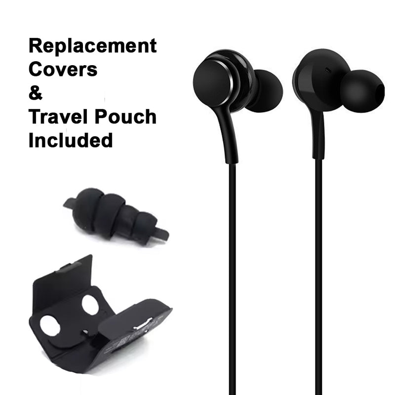 Load image into Gallery viewer, 4XEM USB-C Earphones with Mic and Volume Control (Black)
