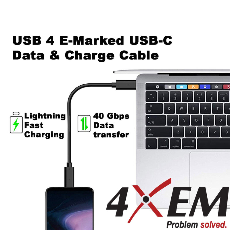 Load image into Gallery viewer, 4XEM USB-C to C 40 Gigabit 200CM/2M Cable
