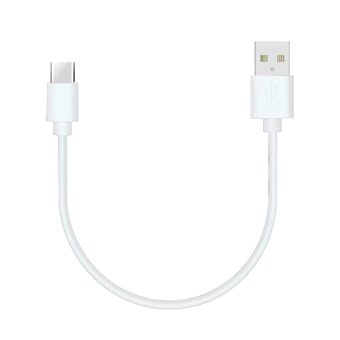 4XEM 1FT USB-A to USB-C Power Delivery Cable – White