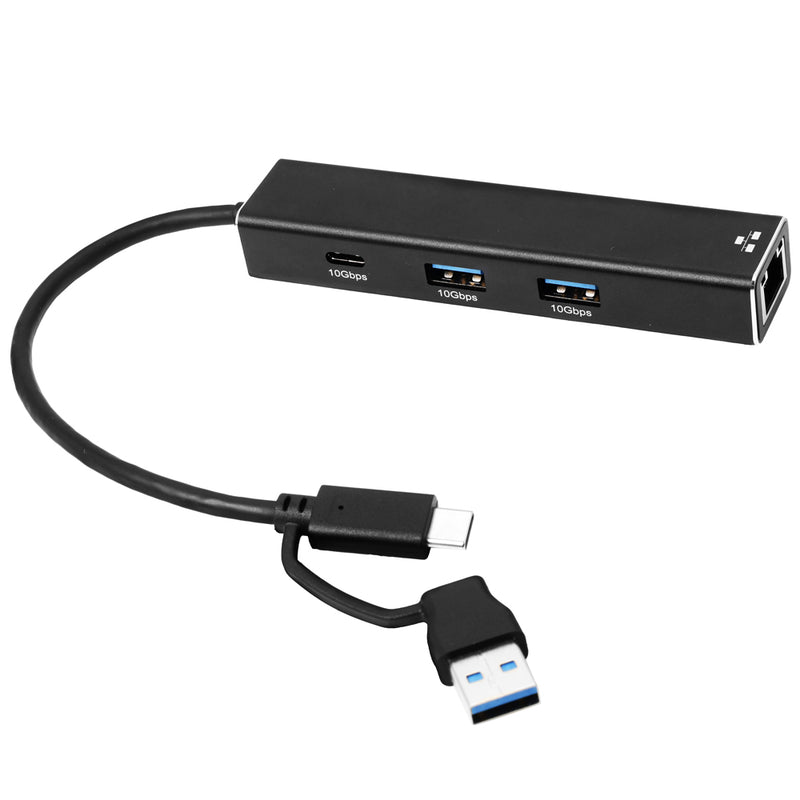 Load image into Gallery viewer, 4XEM 3 Port USB-C and A with 2.5Gbps Ethernet Hub – TAA
