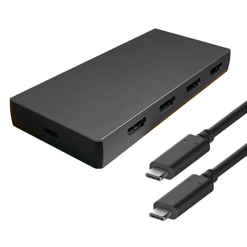 Load image into Gallery viewer, 4XEM 6-in-1 4 HDMI port USB-C Hub
