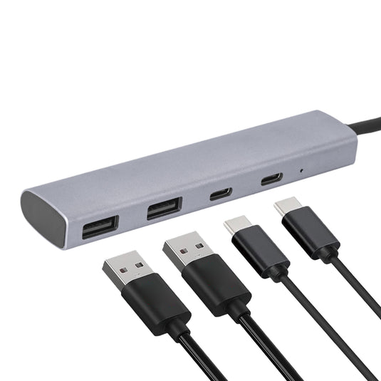 4XEM USB-C 4-port 10 Gbps USB-C and USB-A Data Hub – TAA