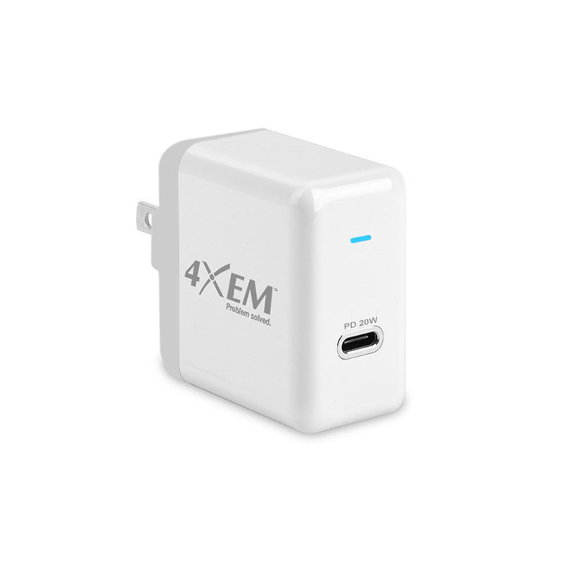 Load image into Gallery viewer, 4XEM USB-C 20W Fast Charging Quick Charge 3.0 Wall Charger
