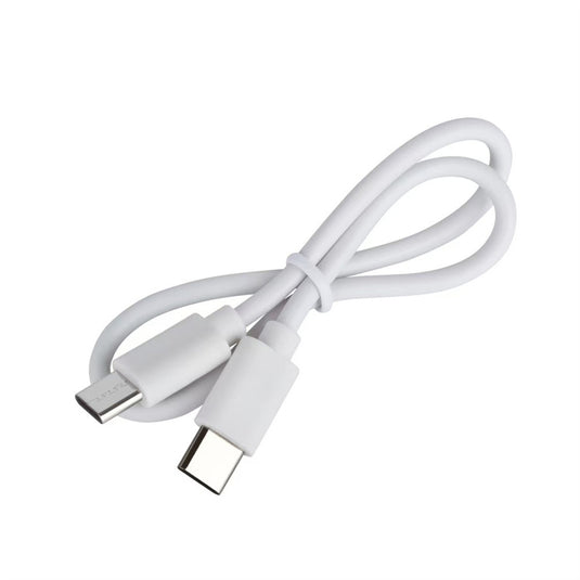 4XEM 10 Pack of 1FT USB-C to USB-C 60W Power Delivery Cable – White