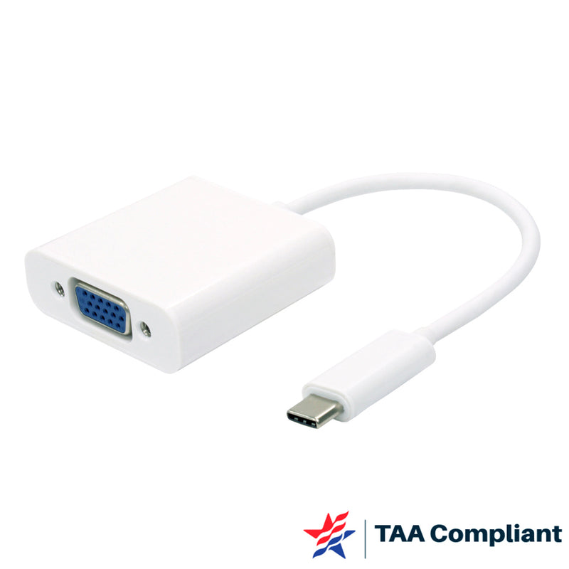 Load image into Gallery viewer, 4XEM USB-C to VGA Adapter – TAA
