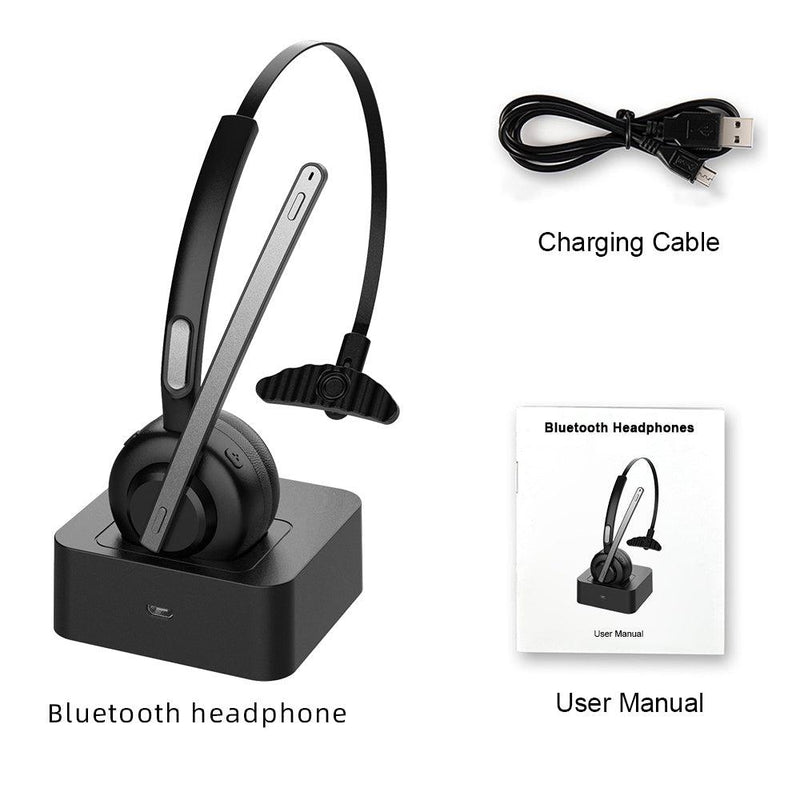 Load image into Gallery viewer, 4XEM Bluetooth Wireless Office Headset with Charging Base
