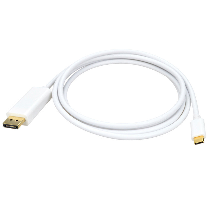 Load image into Gallery viewer, 4XEM USB-C to DisplayPort Cable - 10FT - White
