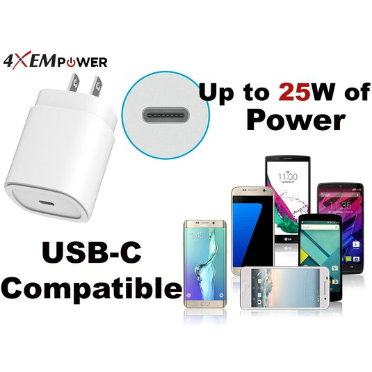 Iphone Charger, 20w Dual Usb-c Quick Wall Charger 3ft Extra Long