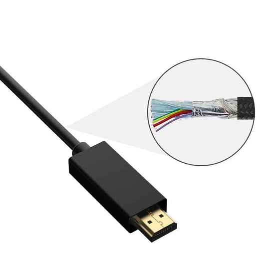 4XEM 4K Displayport to HDMI Cable 3ft