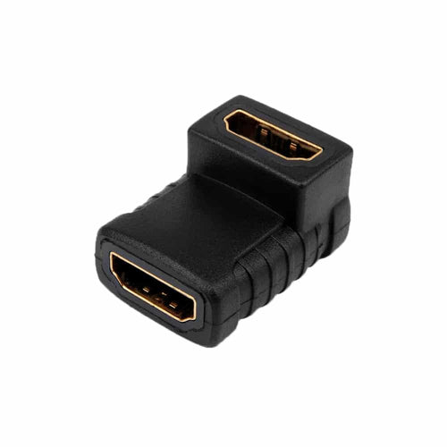 4XEM 90 Degree HDMI A Female To HDMI A Female Adapter