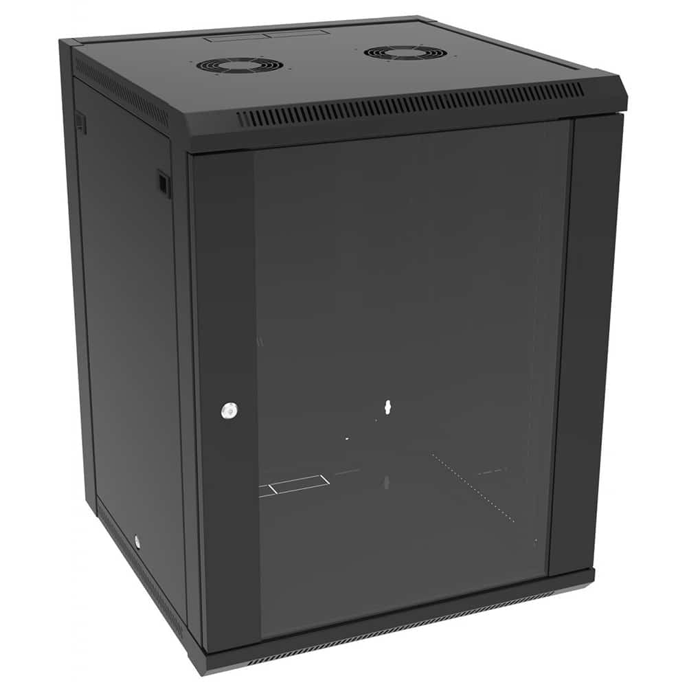 4XEM 12U Wall Mount Server Rack Cabinet