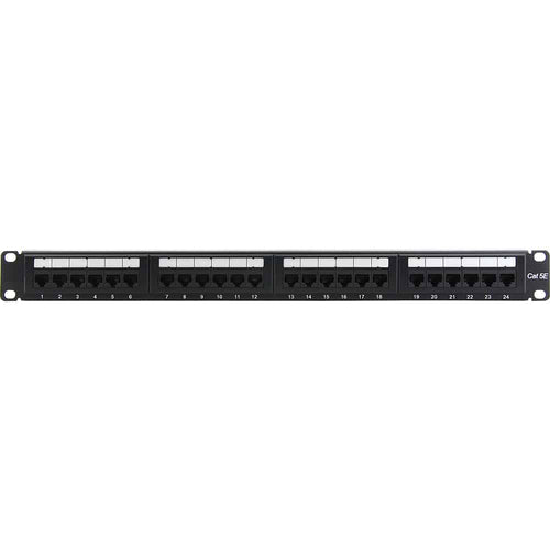 4XEM 24 Port CAT5E Rackmount Patch Panel