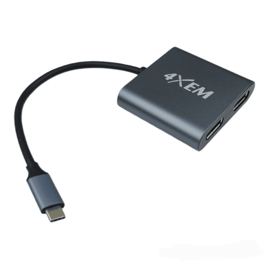 USB C to Dual DisplayPort 8K MST Adapter