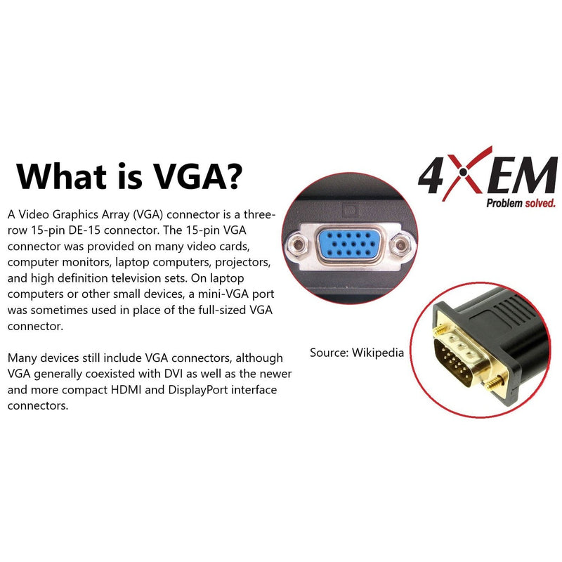 Load image into Gallery viewer, 4XEM VGA HD15 Female To Female Gender Changer Adapter
