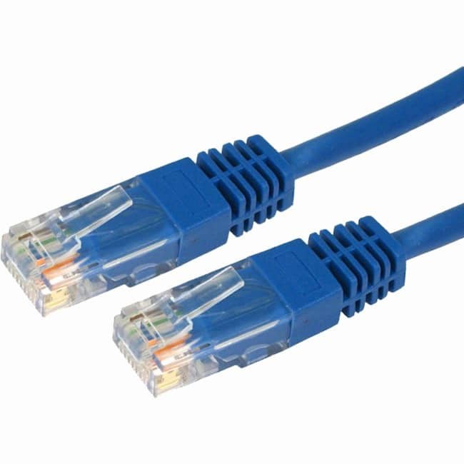 4XEM Cat 5E 100ft Plenum cable Blue